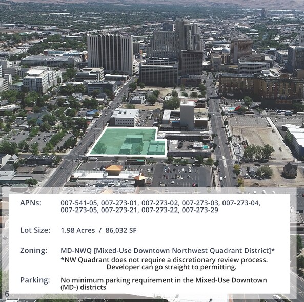 614 W 5TH ST, Reno, NV 89503 Land For Sale