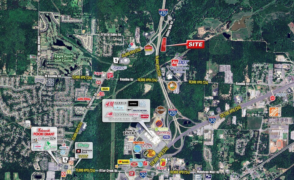 More Photos Of 7901 Stagecoach Rd, Little Rock Land For Sale