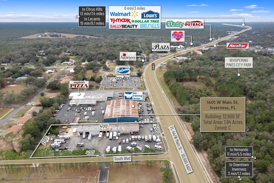 More Photos Of 1601 W Main St, Inverness Auto Dealership For Sale