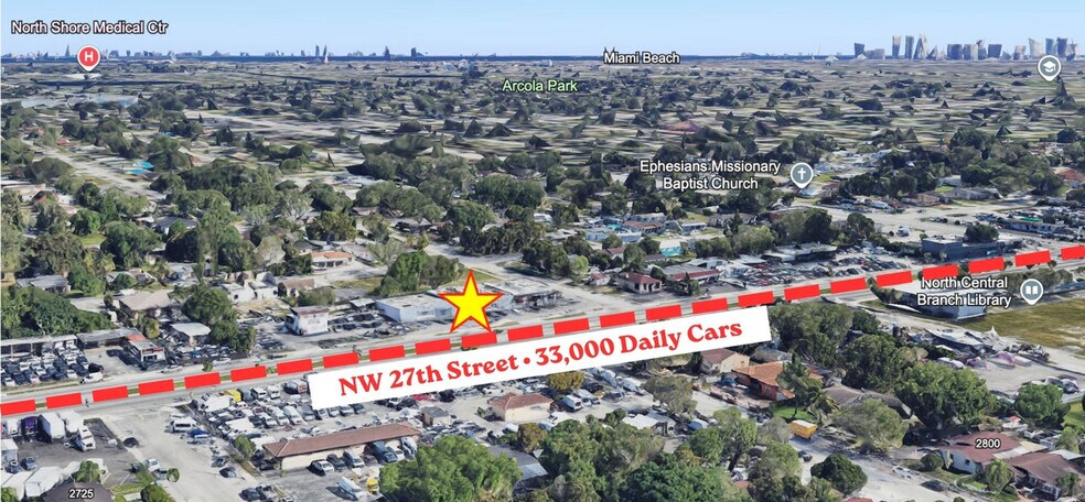Primary Photo Of 9701-9715 NW 27th Ave, Miami Storefront Retail Office For Sale