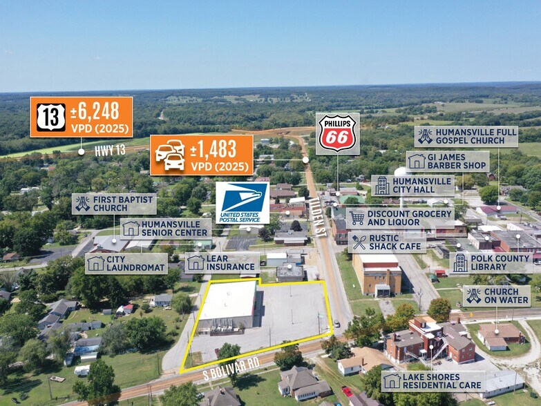 More Photos Of 201 E Tilden St, Humansville Freestanding For Sale