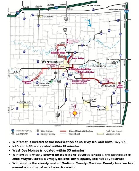 More Photos Of 112-116 E Court Ave, Winterset Storefront Retail Residential For Sale