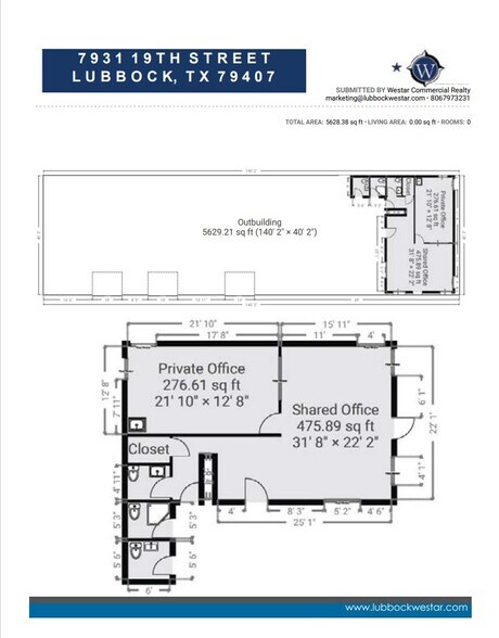 More Photos Of 7931 19th St, Lubbock Warehouse For Sale