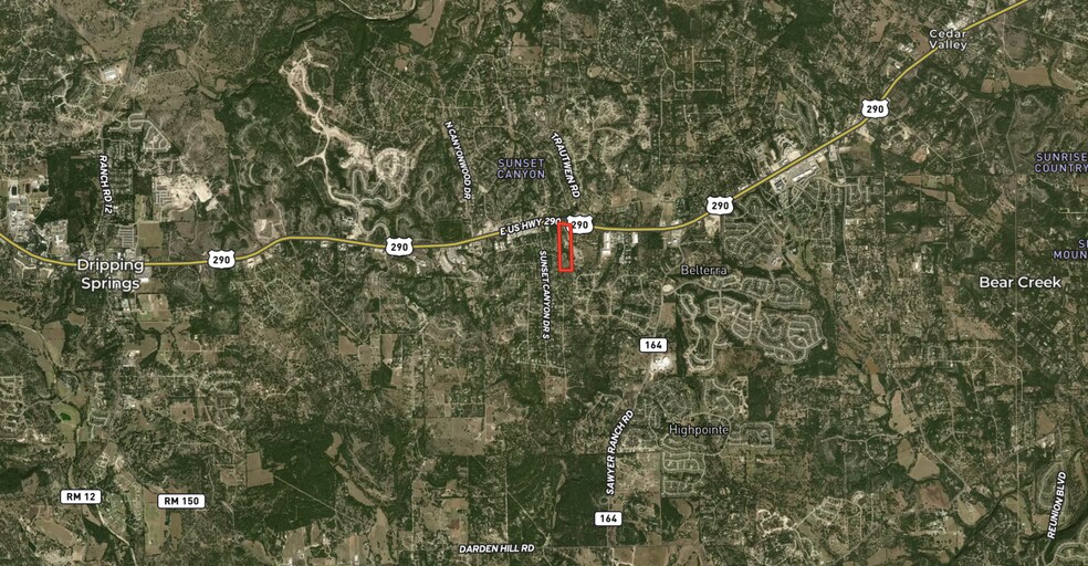 More Photos Of 4150 E Hwy 290 W, Dripping Springs Land For Sale