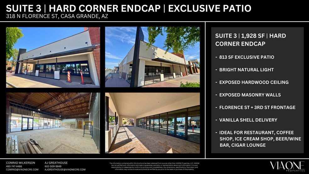More Photos Of 318 N Florence St, Casa Grande Storefront For Lease