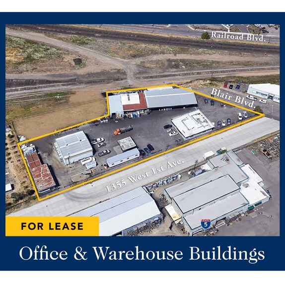 Primary Photo Of 1355 W 1st Ave, Eugene Chemical Oil Refinery For Lease