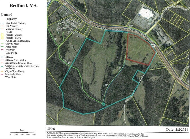 More Photos Of 1683 E Lynchburg Salem Tpke, Bedford Land For Sale