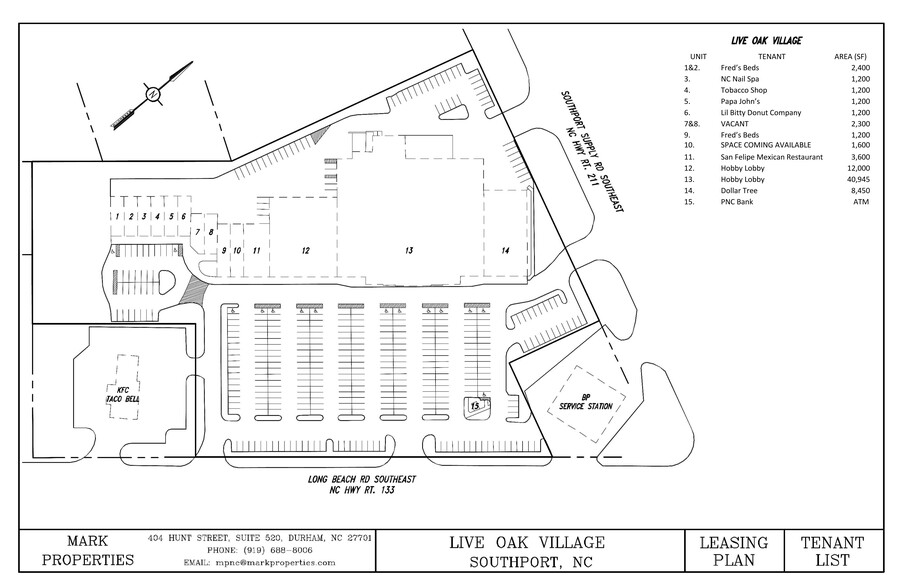 Primary Photo Of 4961 Long Beach Rd SE, Southport Unknown For Lease