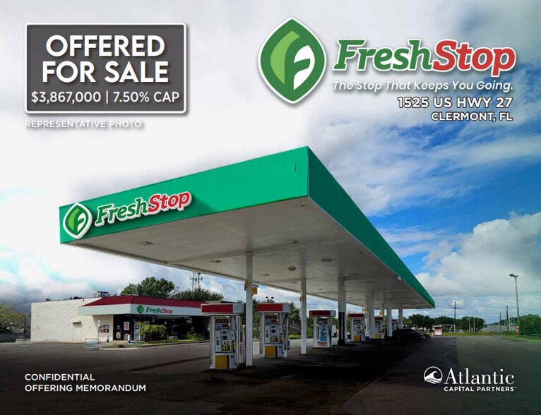 Primary Photo Of 1525 US Highway 27, Clermont Service Station For Sale