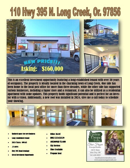 Primary Photo Of 110 US-395 Hwy, Long Creek Office For Sale