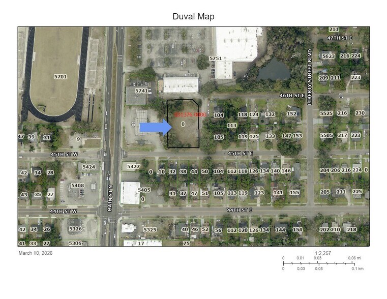 Primary Photo Of 45th St @ Main street, Jacksonville Land For Sale