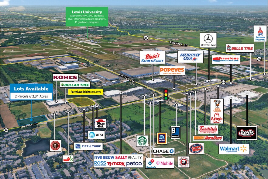 More Photos Of 237 S Weber Rd, Romeoville Land For Sale