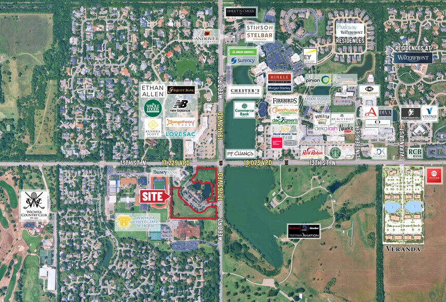 More Photos Of 1313 N. Webb Rd., Wichita Land For Lease