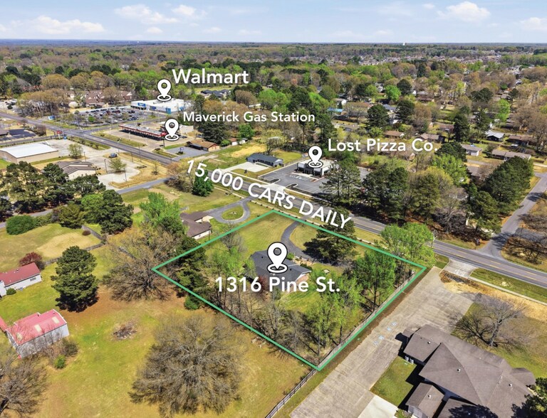 Primary Photo Of 1316 S Pine St, Cabot Land For Sale