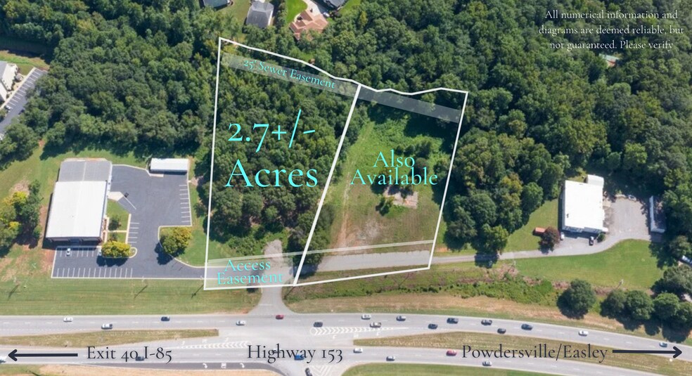 More Photos Of 00 Highway 153, Piedmont Land For Sale