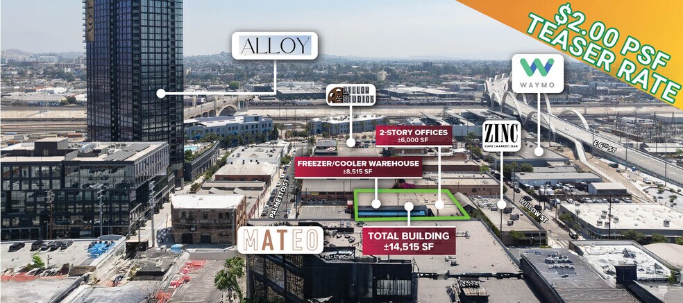 Primary Photo Of 564 S Mateo St, Los Angeles Refrigeration Cold Storage For Lease