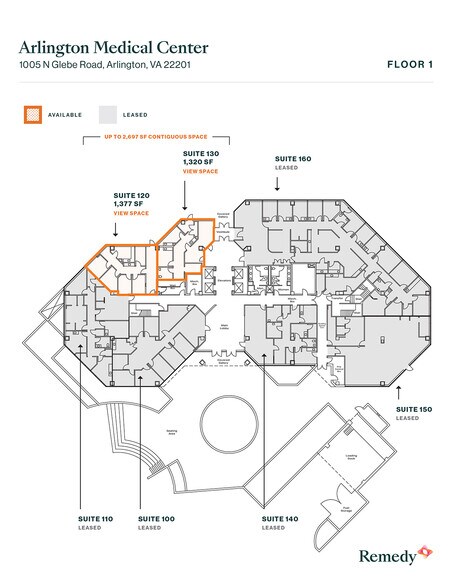 More Photos Of 1005 N Glebe Rd, Arlington Medical For Lease