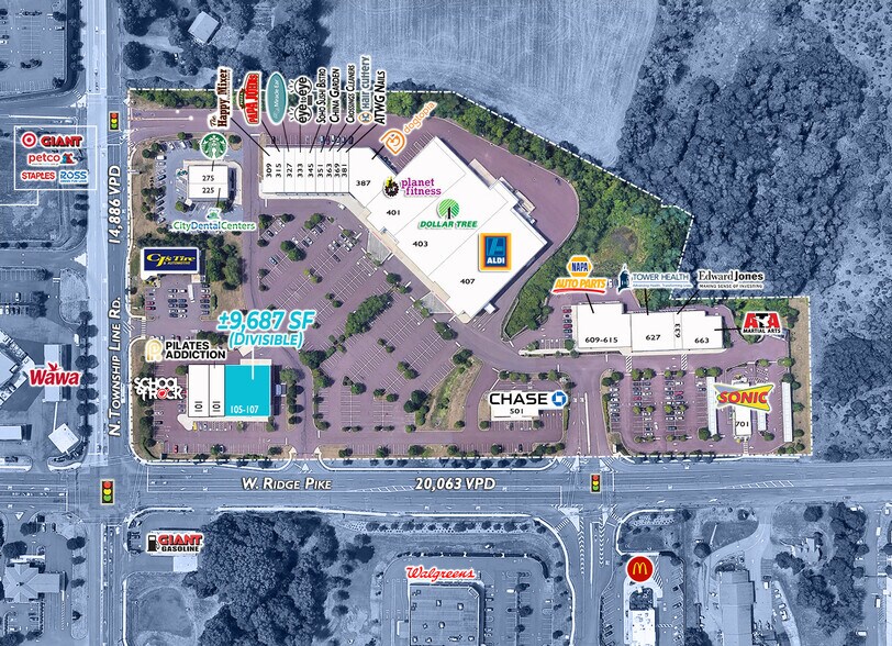 More Photos Of 3 W Ridge Pike, Limerick Unknown For Lease