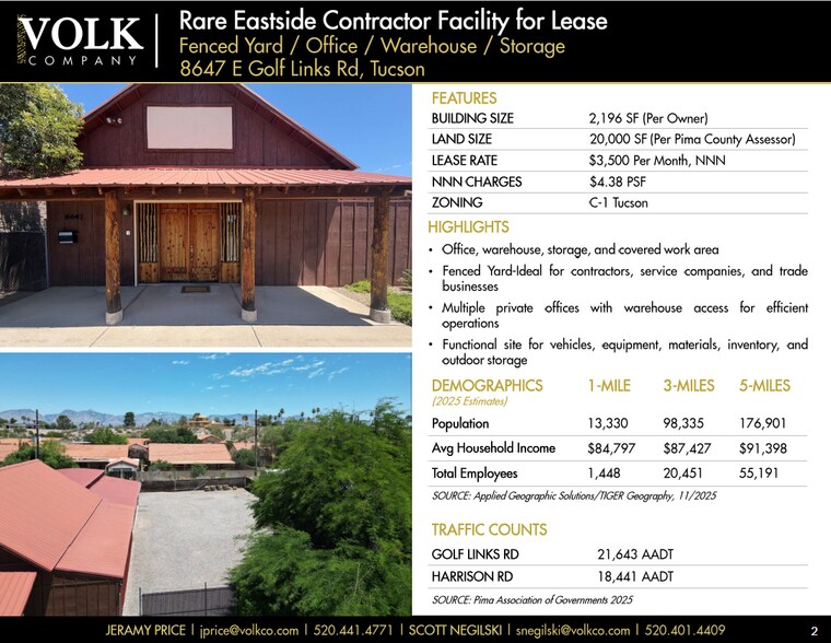 More Photos Of 8647 E Golf Links Rd, Tucson Freestanding For Lease