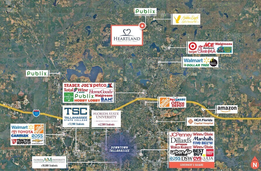More Photos Of 8473 Bull Headley Rd, Tallahassee Freestanding For Sale