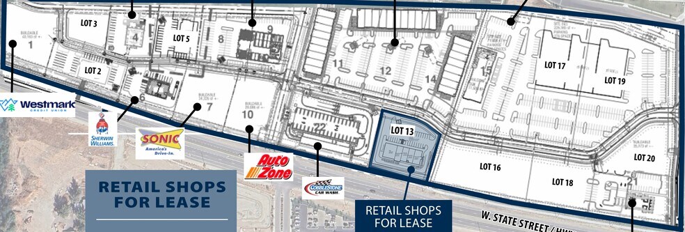 More Photos Of 12080 W State St, Star Storefront For Lease