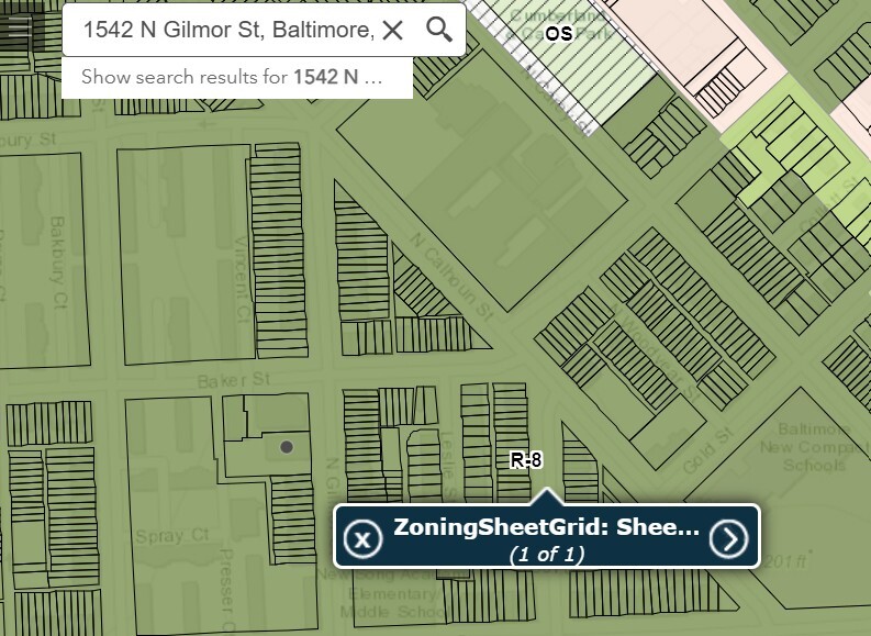 More Photos Of 1542 N Gilmor St, Baltimore Religious Facility For Sale