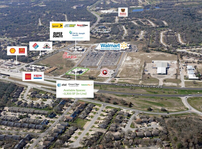 More Photos Of 631 N Harvey Mitchell Pky, Bryan Unknown For Lease