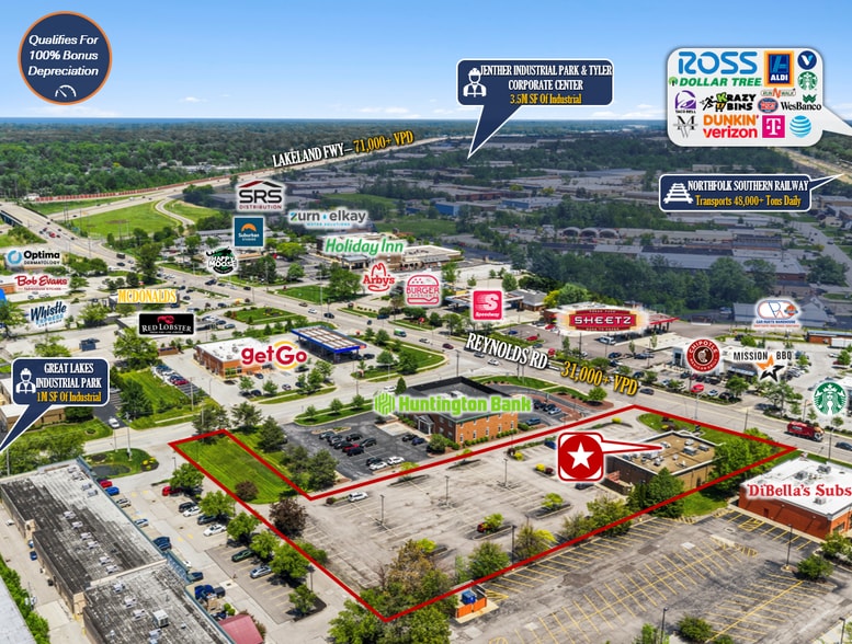 Primary Photo Of 7814 Reynolds Rd, Mentor Restaurant For Sale