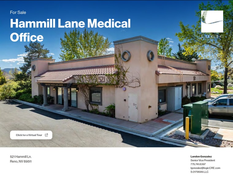 Primary Photo Of 521 Hammill Ln, Reno Office For Sale