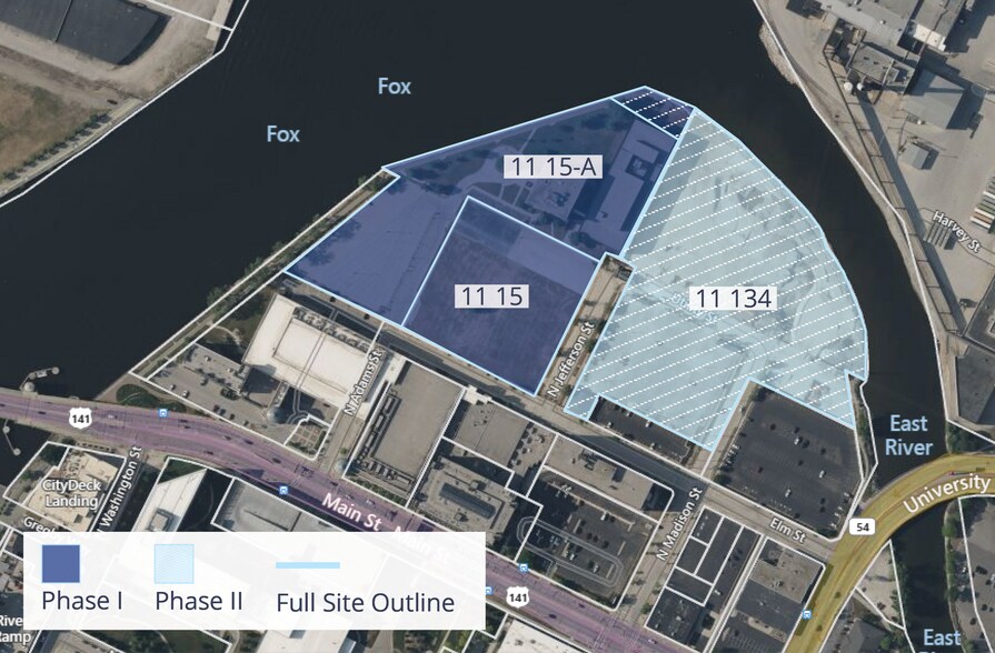 Primary Photo Of 600 N Jefferson St, Green Bay Land For Sale