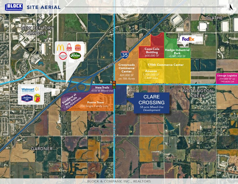 More Photos Of SEC 175th and Clare Road, Gardner Land For Sale