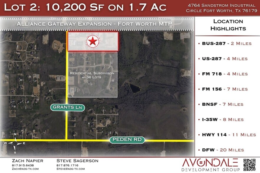 More Photos Of 4764 Sandstrom Industrial Circle, Fort Worth Flex For Sale