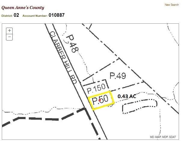 More Photos Of Clabber Hill Road, Centreville Land For Sale