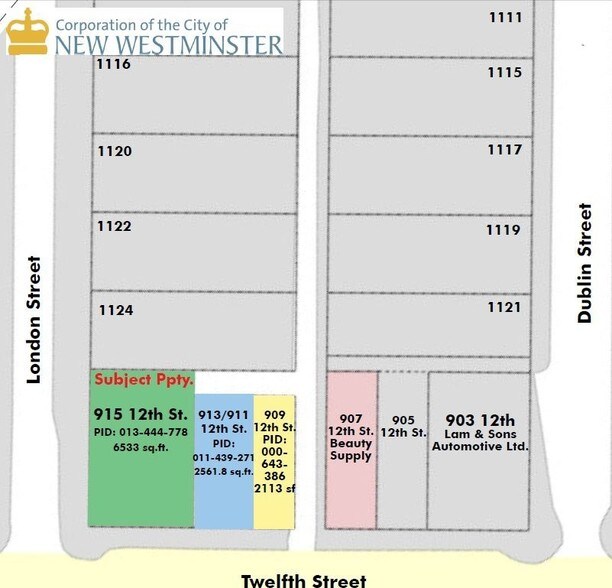 More Photos Of 909-915 Twelfth St, New Westminster Land For Sale