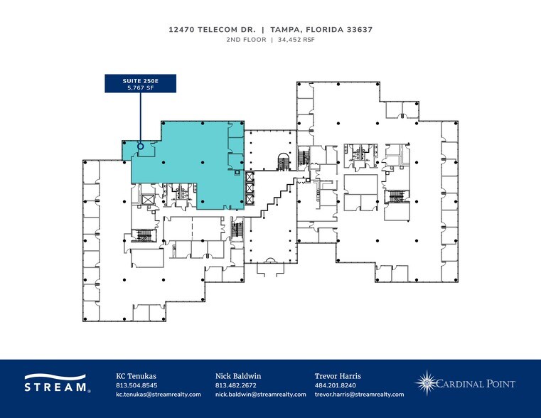 Primary Photo Of 12470 Telecom Dr, Tampa Office For Lease