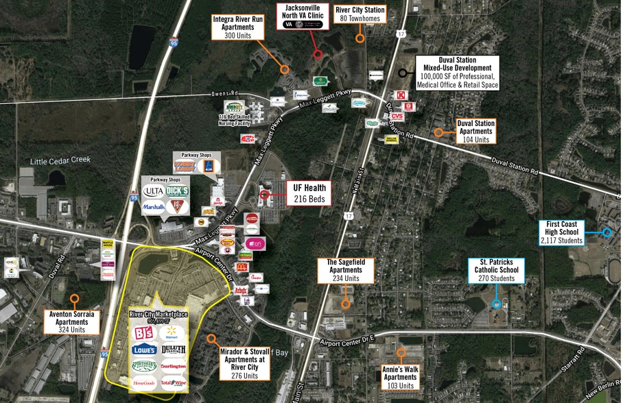 More Photos Of 13249-13275 City Square Dr, Jacksonville Unknown For Lease