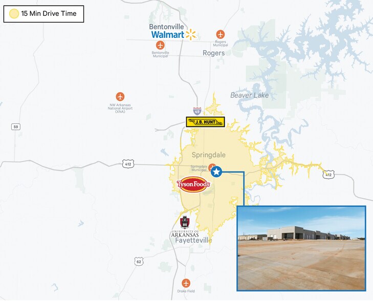 More Photos Of 1515 E Robinson Ave, Springdale Unknown For Lease