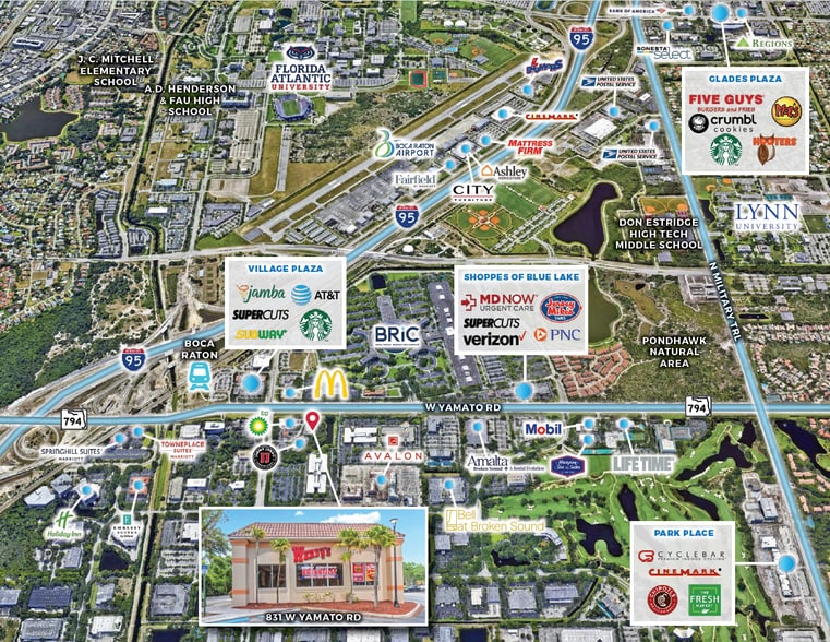 More Photos Of 831 W Yamato Rd, Boca Raton Freestanding For Sale