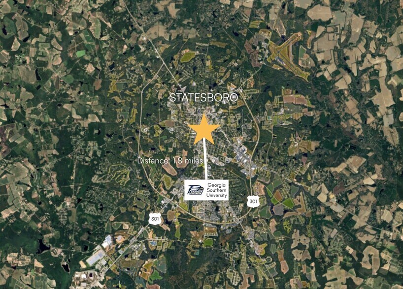 More Photos Of 21 S College st, Statesboro Land For Sale