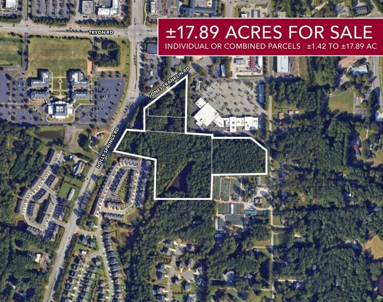 Primary Photo Of 6115 Holly Springs Rd, Raleigh Land For Sale