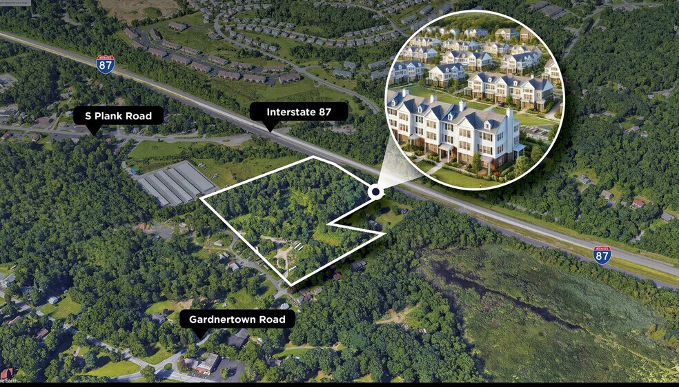 Primary Photo Of 511 Gardnertown Rd, Newburgh Land For Sale