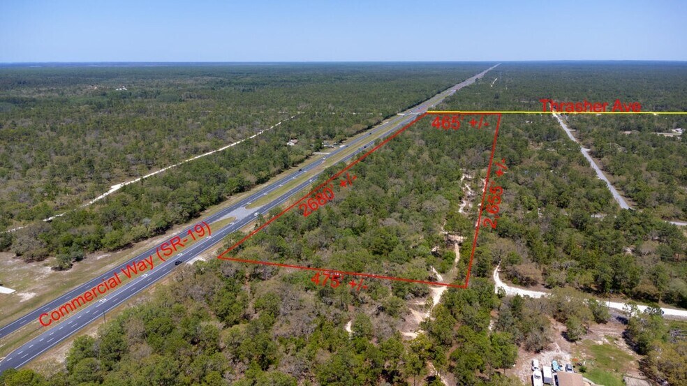 More Photos Of 10340 Thrasher Ave, Brooksville Land For Sale