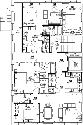 More Photos Of 21-25 N Pennsylvania St, Indianapolis Office Residential For Sale