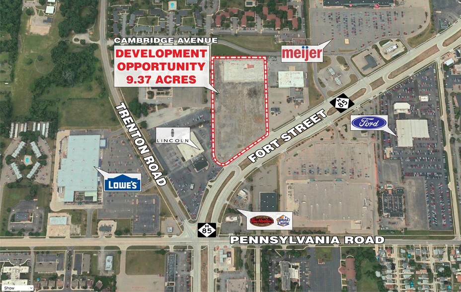 Primary Photo Of 16700 Fort St, Southgate Land For Lease