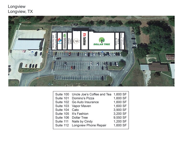 More Photos Of 711 Estes Dr, Longview Unknown For Lease