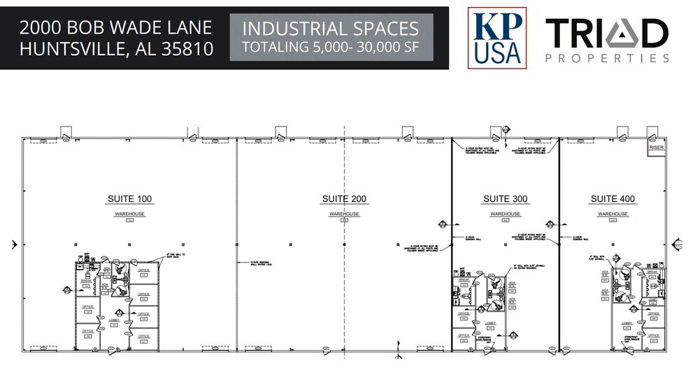 More Photos Of 2000 Bob Wade NW ln, Huntsville Warehouse For Lease