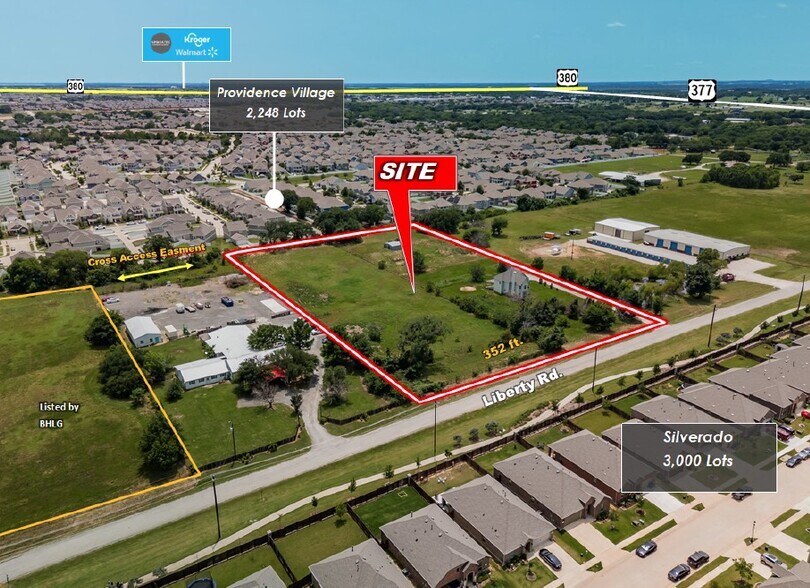 More Photos Of 9988 Liberty Road, Aubrey Land For Sale