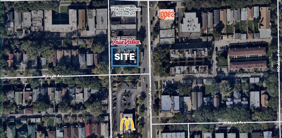 Primary Photo Of 6936 N Western Ave, Chicago Land For Sale