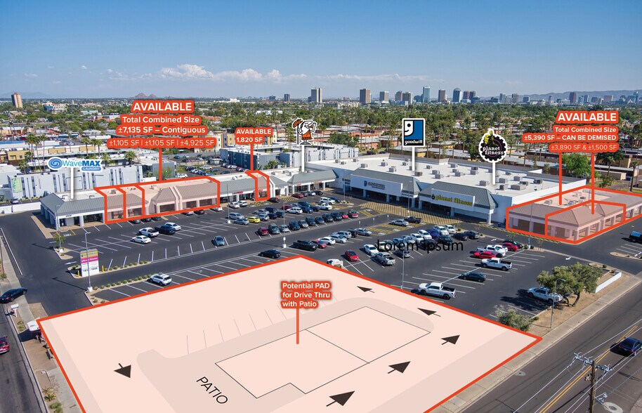 Primary Photo Of 1615-1635 W Camelback Rd, Phoenix Unknown For Lease