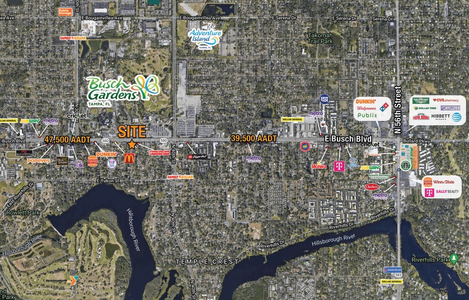 More Photos Of 3501 E Busch Blvd, Tampa Restaurant For Sale